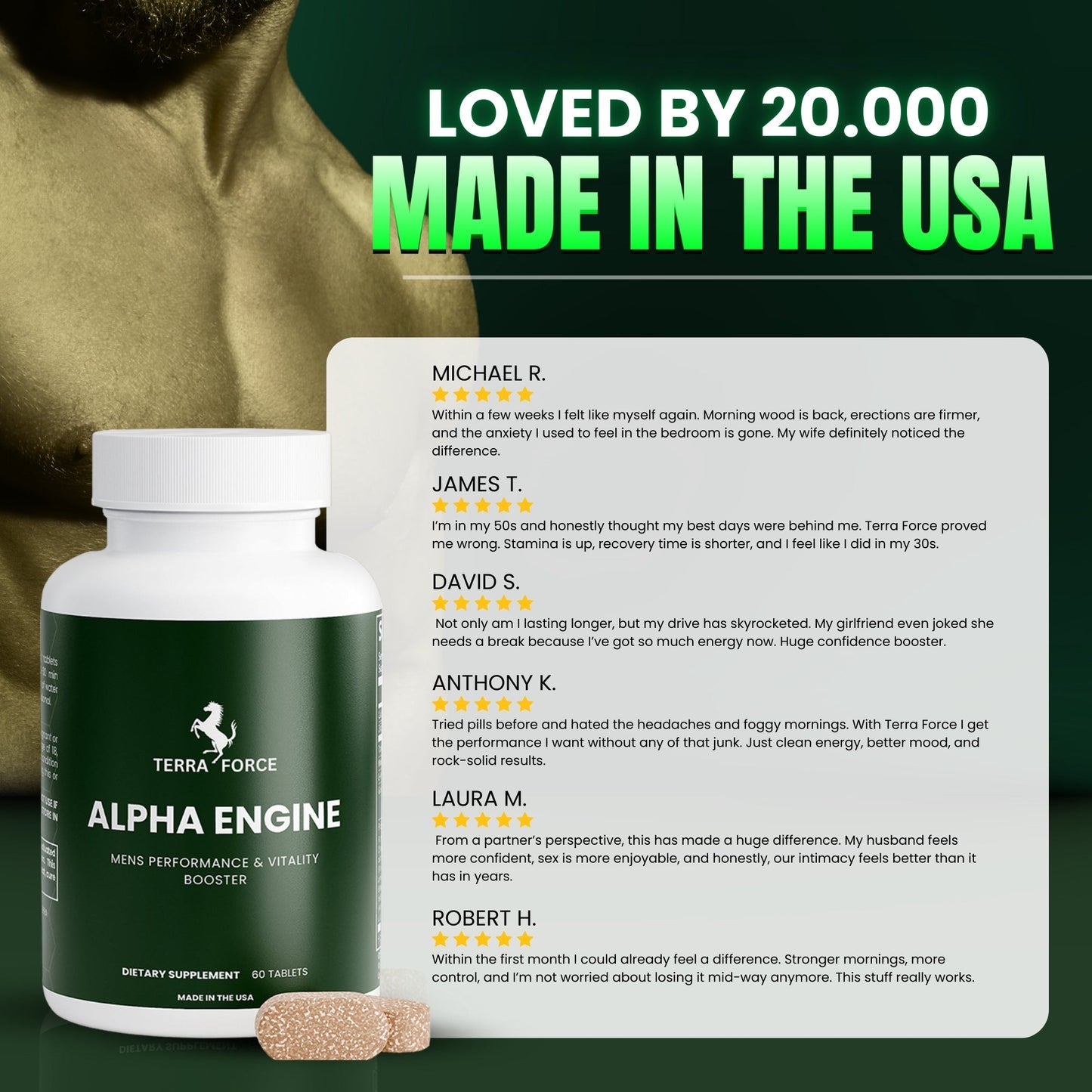 Alpha Engine - Mens Vitality