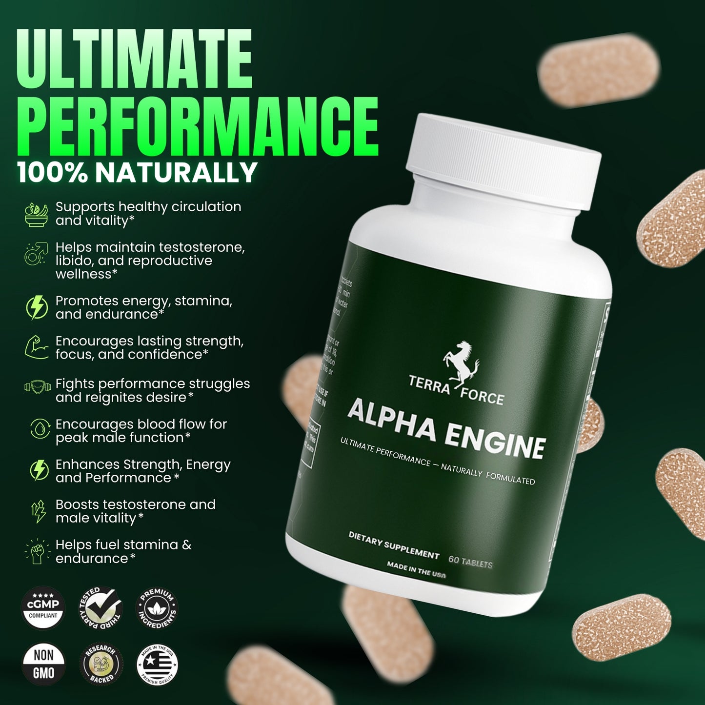 Alpha Engine - Mens Vitality